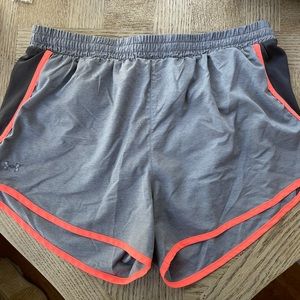 Under Armour gray athletic shorts